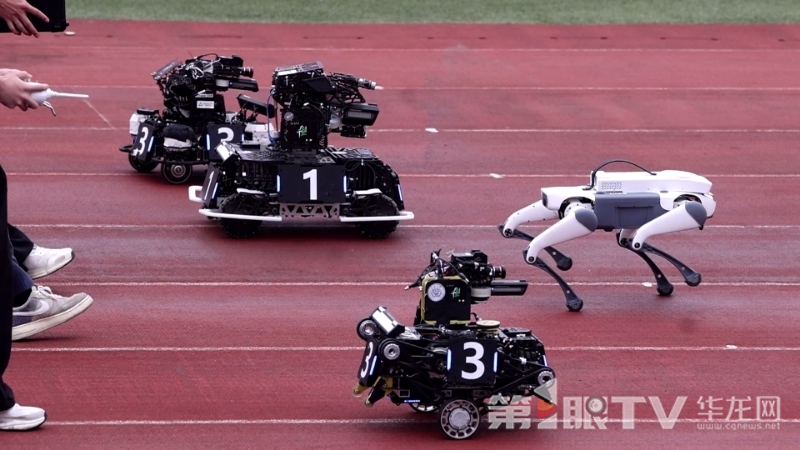 重庆大学2025年春季田径运动会开幕现场。第1眼TV-华龙网记者 罗盛杰 摄
